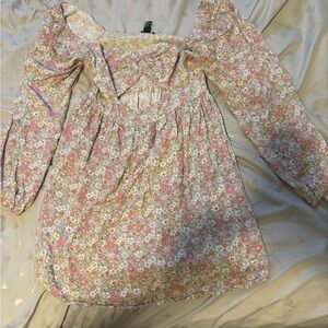 Floral Long Sleeve Dress